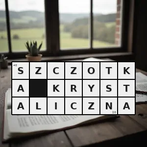 Hasło krzyżówkowe skupienie różnej wielkości kryształów narastających blisko siebie na skalnym podłożu najczęściej na ścianach szczelin lub innego rodzaju pustek w skałach - szczotka krystaliczna – rozwiązanie, synonimy, podpowiedzi i definicje krzyżówkowe